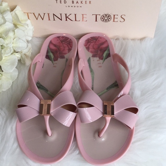 Ted Baker London Shoes - Ted Baker Susziep Pink Rose Jelly Sandals NWT